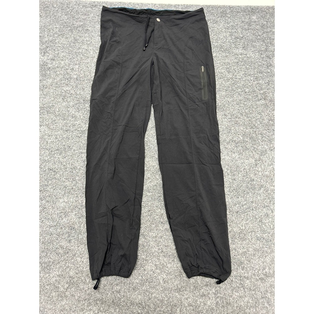 Columbia Pants Womens Size 12 Black Omni-Shield Hiking Outdoor StretchDrawstring